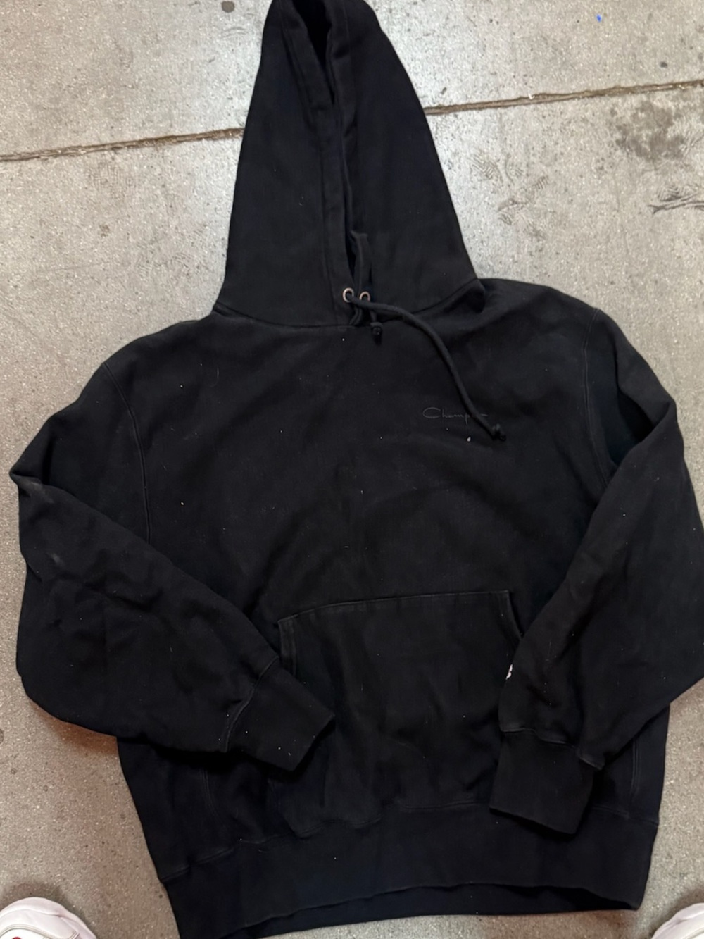 Black Pullover Hoodie